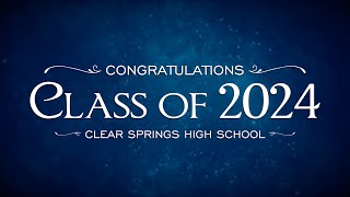 CCISD 2024 Graduations  Clear Springs High School [upl. by Loresz]