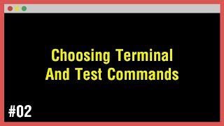 Arabic Learn Command Line 02  Choosing Terminal And Test Commands [upl. by Yssis779]