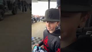 Haiden Deegan Gives Me His Signed Supercross Jersey [upl. by Stefa]