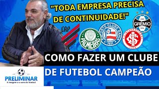 Ricardo Vontobel opina como se faz um clube de futebol CAMPEÃO [upl. by Areivax]