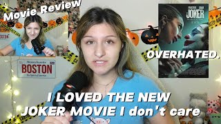 I LOVED The New JOKER Movie OVERHATED RANT [upl. by Aynatal]