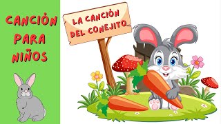 Canción Infantil Conejito Saltarin  Canción Conejo para Niños  Canción Bunny  Preescolar Musica [upl. by Nylsor]