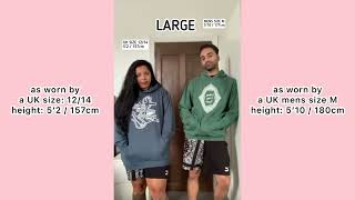 Hoodie sizing guide  Keep It Bright [upl. by Ethyl383]