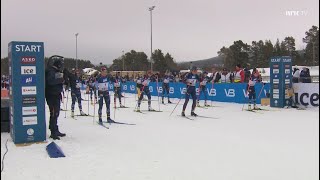 Norwegian Championship Mass Start Women  Geilo  06042024 [upl. by Kassel]