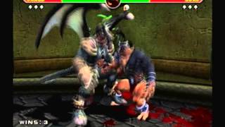 Mortal Kombat ArmageddonOnaga Vs Goro [upl. by Amlas]