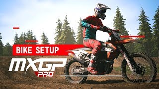 MXGP PRO  Bike Setup [upl. by Yhpos]