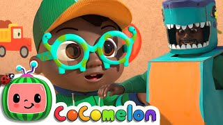 Codys Dinosaur Day at School Song  CoComelon amp Kids Songs  Moonbug Kids [upl. by Ellessig]