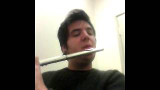 Fast chromatic on flute [upl. by Asoral78]