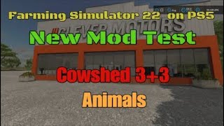 FS22 Cowshed 33 New mod for Apr 22 [upl. by Krigsman]