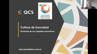 WEBINAR  Dia Mundial de la Inocuidad Alimentaria 2023 “Las normas alimentarias salvan vidas” QCS [upl. by Durr907]