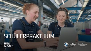 Schülerpraktikum bei der BMW Group I BMW Group Careers [upl. by Ykcaj512]