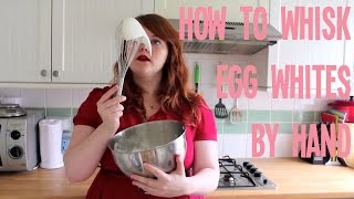 How to whisk egg whites by hand [upl. by Donnenfeld]