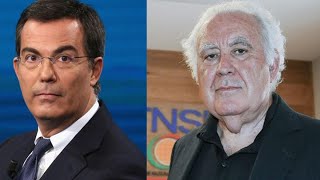 Michele Santoro piange miseria 900 euro di pensione Ma Floris lo smaschera [upl. by Bound892]