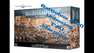 Tau Battleforce Box 2020  Starpulse Cadre unboxing [upl. by Sardella]