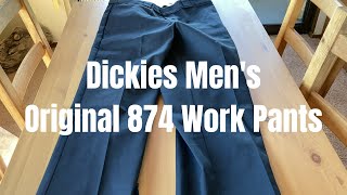 Dickies Mens Original 874 Work Pants [upl. by Swann]