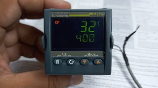 Eurotherm 3216 PID Controller Thermocouple type changing [upl. by Dinsmore355]