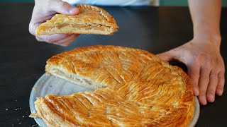 Galette des Rois Pomme Amande  nouvelle recette 2023 ultra bonne [upl. by Nenad]