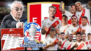 LISTA de CONVOCADOS de SELECCIÓN PERUANA a COPA AMERICA Futbolistas de Liga 1 RUMBO a MUNDIAL 2026 [upl. by Annoed]