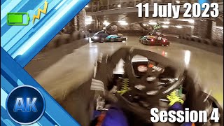 TeamSport Newcastle EKarting 11072023  Session 4 [upl. by Nogam]