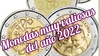 Monedas de 2 euros valiosas 2022 [upl. by Iaoh]