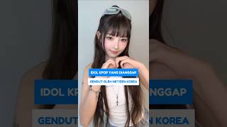 IDOL KPOP YANG DIANGGAP GENDUT OLEH NETIZEN KOREA SHORTS KPOP IDOL KPOSTID [upl. by Galitea]