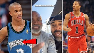 Cuttino Mobley ARGUES Prime Derrick Rose or Stephon Marbury W His Friends [upl. by Ras]