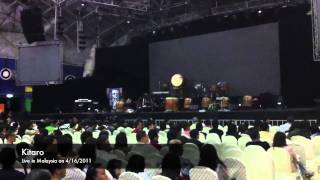 Kitaro  Live in Malaysia April 16 2011  Part 1 [upl. by Ahsilak115]