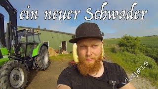 FarmVLOG15 ein neuer Schwader [upl. by Asillem]