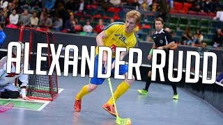 Alexander Rudd  Floorball Highlights  Goals Assists Passes amp Dribbles [upl. by Lietman]