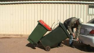 multibin tow compact dual wheelie bin tow hitchmp4 [upl. by Avirt]