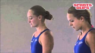 Womens Diving  Tonia Couch  Sarah Barrow 1 [upl. by Oironoh]