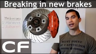 How To Breakin New PowerStop Brake Kit with Drilled amp Slotted Rotors [upl. by Nykal]