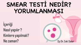 Smear testinde reaktif hücreler inflamasyon Smear testinin yorumlanması smear nasıl kime yapılır [upl. by Fayth]