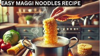 Very easy amp delicious noodles recipe  Spicy maggi recipe [upl. by Liebman]