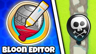 The BLOON EDITOR in Bloons TD 6 [upl. by Corotto244]