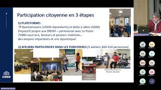 Webinaire de redevabilité sur avis Mobilités durables  cese [upl. by Nahraf]