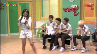 130531 SHINEE샤이니 amp YEWON예원 NAN GAM SCHOOL 샤이니를 유혹하는 예원쌤의 치명적 댄스 [upl. by Yzmar]