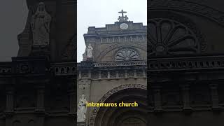 Intramuros church catholicchurch catholicprayer [upl. by Hamner]