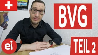 Wie funktioniert eine Pensionskasse  BVG  Beiträge TEIL 2 [upl. by Wamsley]