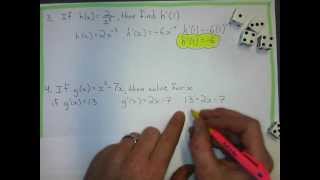 Substitution into Derived Functions [upl. by Malkah]