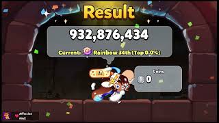 CROB Choco Bar Cookies Trial Hard Mode  932M my strat caps at 9436M max 947M  Top 100 [upl. by Asilrahc]