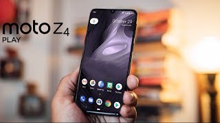 Moto Z4 Play  FIRST LOOK [upl. by Ayiotal]