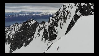 Skiing Lyngen Alps  Lyngsalpene Tromsø HD [upl. by Tennies304]