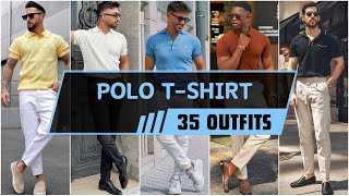 35 Ways to Style Polo TShirts for Summer 2024  Mens Fashion [upl. by Enrica839]