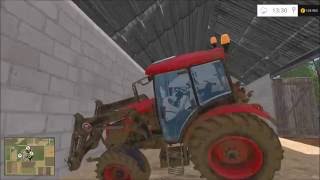 Farming simulator 15 BUG  GLITCH widły w ścianie [upl. by Harmony]