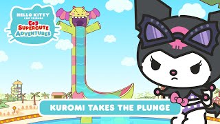 Kuromi Takes The Plunge  Hello Kitty and Friends Supercute Adventures S2 EP 14 [upl. by Yecnuahc]