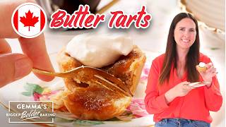 Gooey Canadian Butter Tarts Recipe 🍁🥧 [upl. by Anifad812]