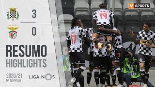 Highlights  Resumo Boavista 30 Benfica Liga 2021 6 [upl. by Park]