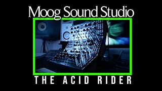 Moog Sound Studio dfam  subharmonicon acid techno [upl. by Einnaej]