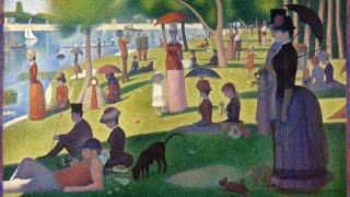 Georges Seurat Brief biography and artwork Great for kids and esl [upl. by Becky]